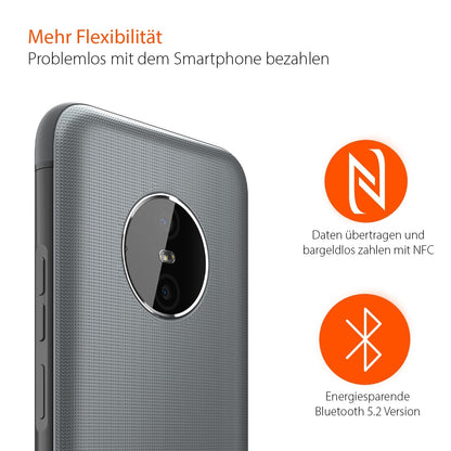 Gigaset GX6 - Outdoor 5G Smartphone - Military standard - dust & waterproof IP68 - 6.6" FHD+ display with Gorilla Glass - 128GB+6GB RAM - 50MP camera - Fast charging, Made in Germany, Titanium Grey