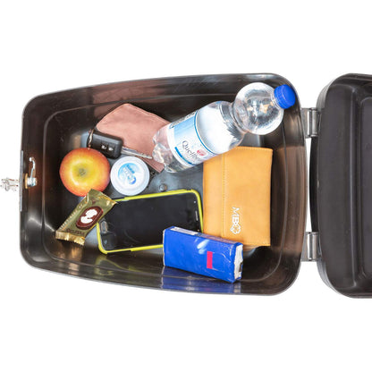 Westmark bicycle case for all luggage carriers, incl. fastening materials, theft-proof mounting, 14 liters, Touring Safe, 5430GE6S.