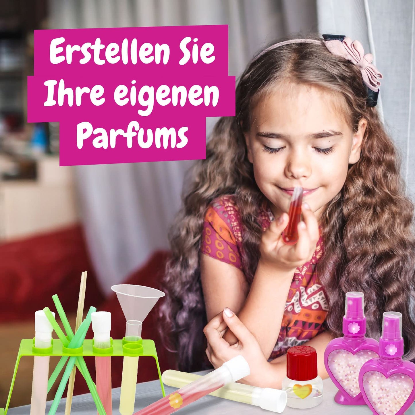 Science4you - Super Perfume Lab for Kids +8 years - Make Your Own Perfume Set with 13 experiments, Creating - Chemistry Lab and Science, Educational Games