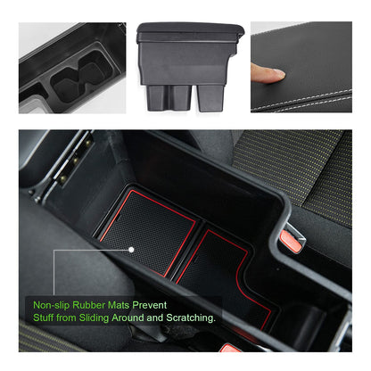 YEEPIN Center Console 2018-2025 JIMNY JB74 JB64 | Car Armrest Accessory | Elbow Support Additional Storage Box 1PCS