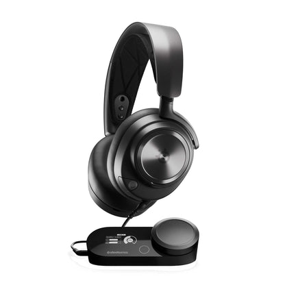 SteelSeries Arctis Pro - Multi-System Gaming Headset - PC, PS5, PS4, Switch 2 - Hi-Res Audio - 360° Surround Sound - GameDAC Gen 2 - ClearCast Gen 2 Microphone