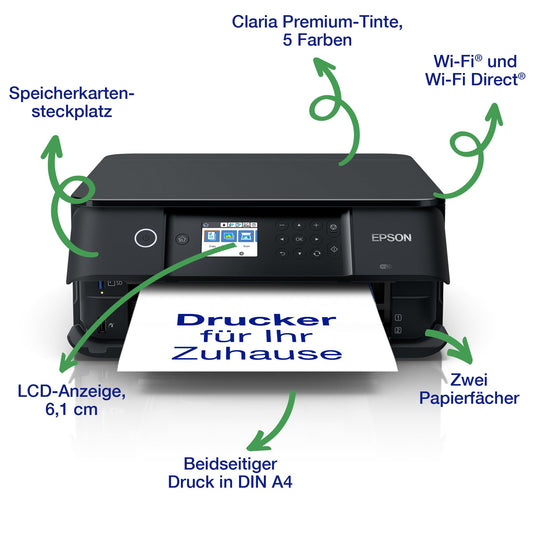 Epson Expression Premium XP-6100 A4 wireless multifunction inkjet printer