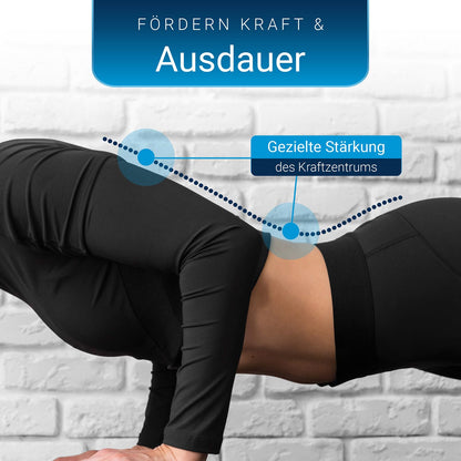 ArtSport push-up handles made of wood XXL - Calisthenics, Parallettes, push-up bars, indoor & outdoor, ergonomic handstand handles