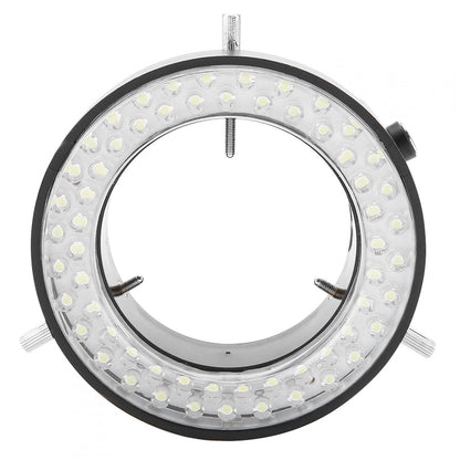 3.5W LED microscope ring light, microscope LED illumination lamp brightness adjustable ring lamp lighting light 100-240V (European regulations)