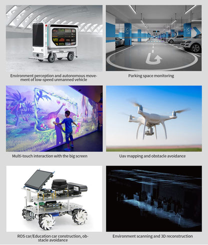 Slamtec RPLIDAR S2L 2D 360-degree 18-meter scan radius IP65 proof LIDAR sensor scanner for obstacle avoidance and robot navigation with ROS/ROS2 support.