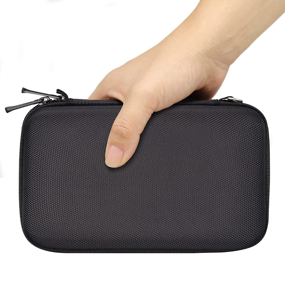 80 Switch game storage bag game case compatible with Nintendo Switch/Switch 2, game card box organizer hard case protective cover, black.