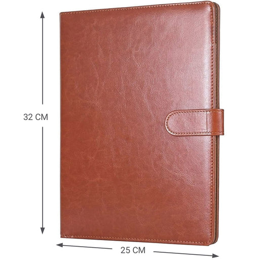 Folder A4 Clipboard Portfolio Clipboard A4 Clipboard Folder with Clipboard (Brown)