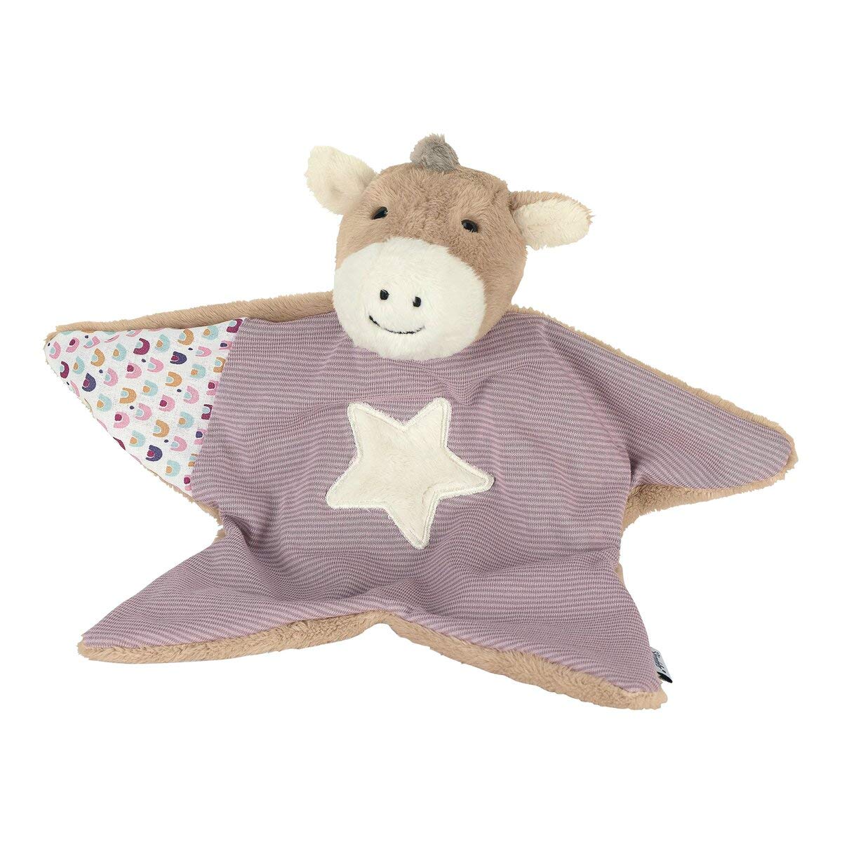 Sterntaler Cuddly Blanket Pony Pauline, For babies from 1 month, Size M, 27 x 32 cm.