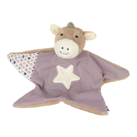 Sterntaler Cuddly Blanket Pony Pauline, For babies from 1 month, Size M, 27 x 32 cm.