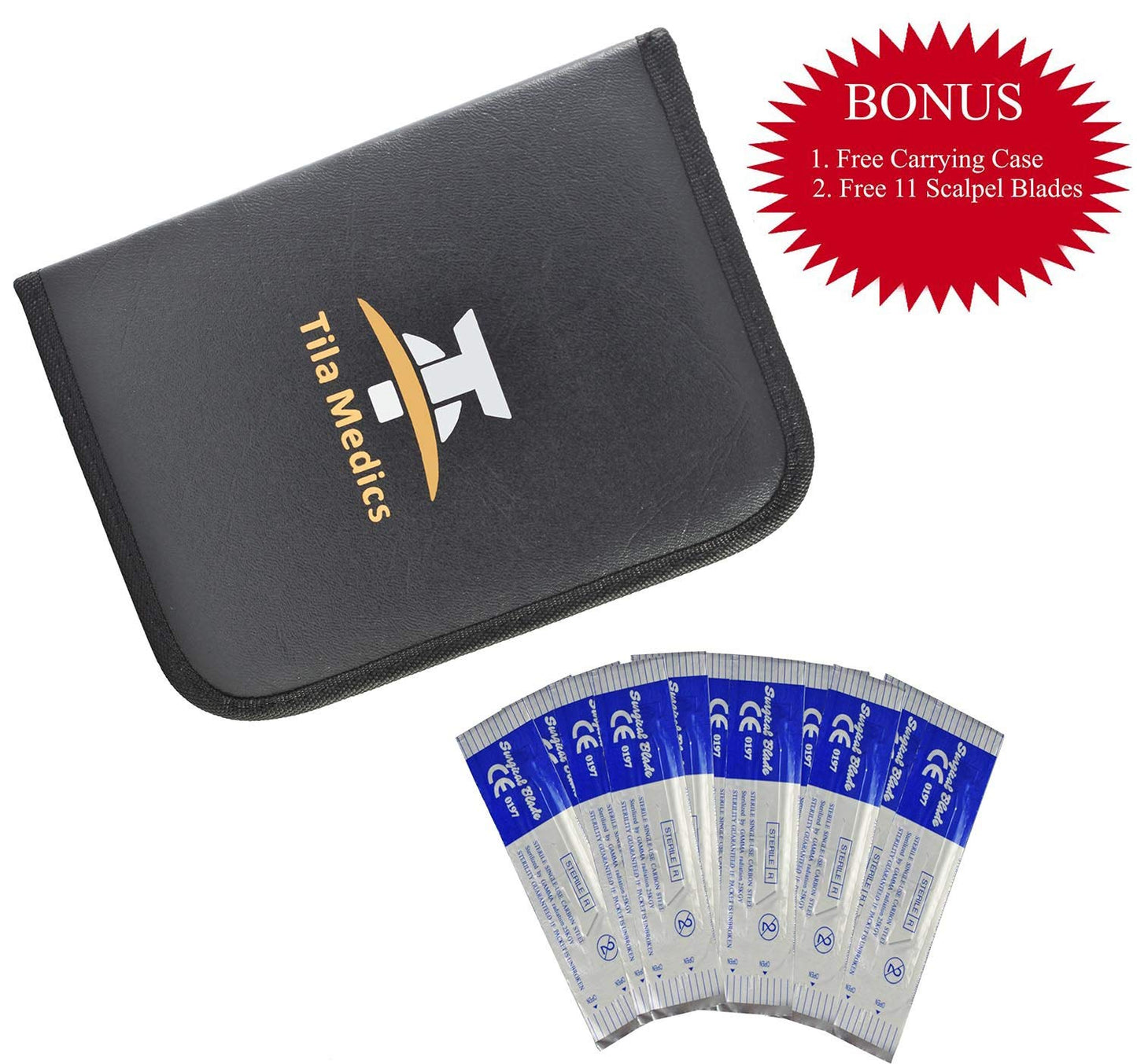 Dissection kit 22 pieces Dissecting tools for medical biology & veterinary students Anatomy lab Botany Animal frog etc Premium stainless steel.