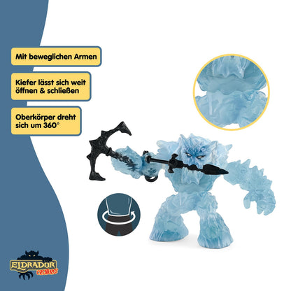 SCHLEICH ELDRADOR Creatures | Ice Giant 70146 | detailed monster figure with movable arms and jaw | great gift for girls and boys | toy for ages 7+ | 24 x 9 x 14 cm