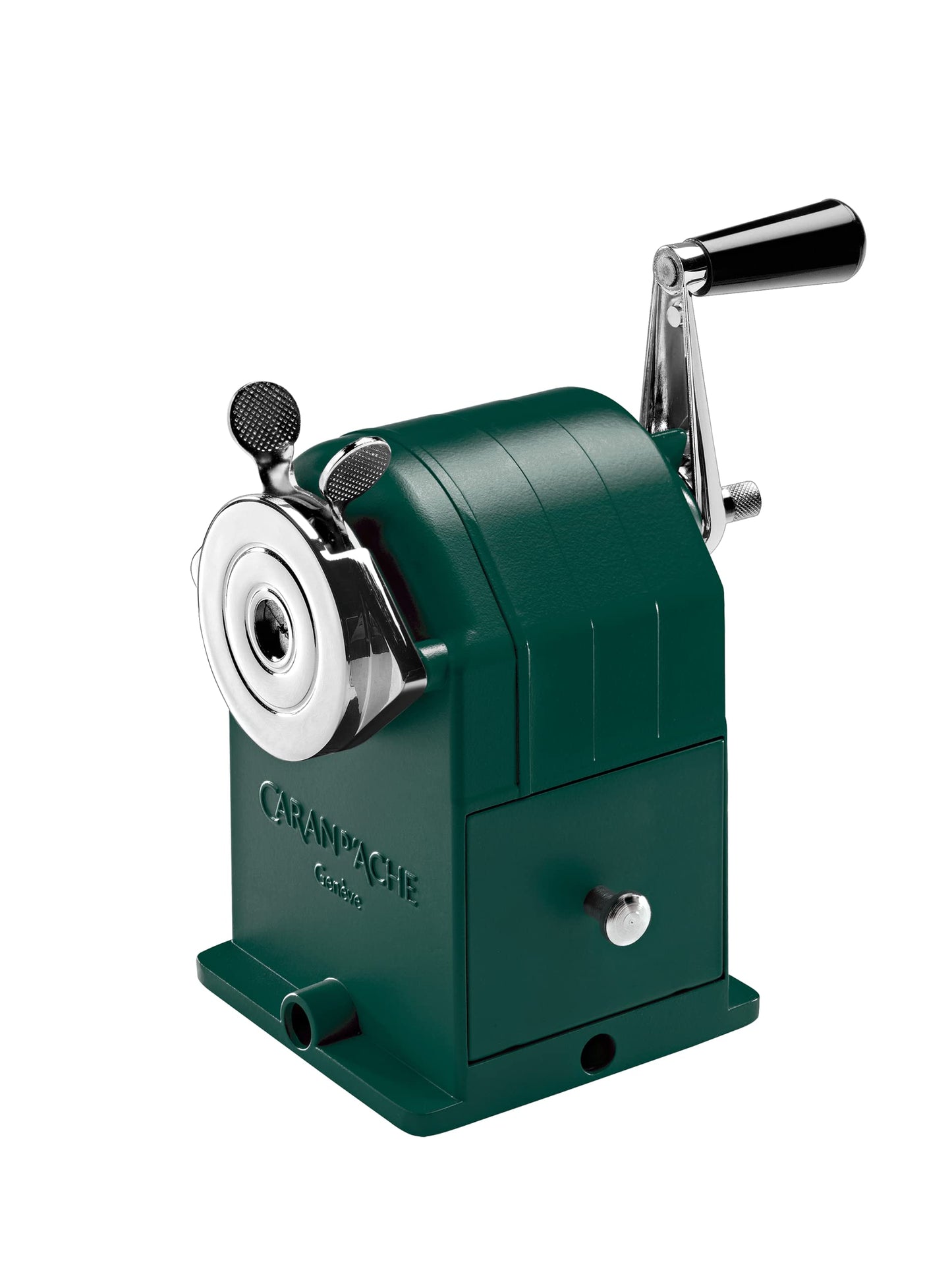Caran d'Ache Wonder Forest Collection CC0455.021 Pencil Sharpener, Metal, Green.
