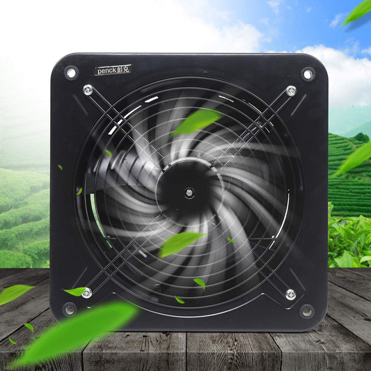 Yolancity bathroom fan 300mm exhaust fan 2677r/min wall fan 150W bathroom exhaust fan duct fan 300mm quiet bathroom fan wall fan fan bathroom 220V, WC ventilation systems quiet