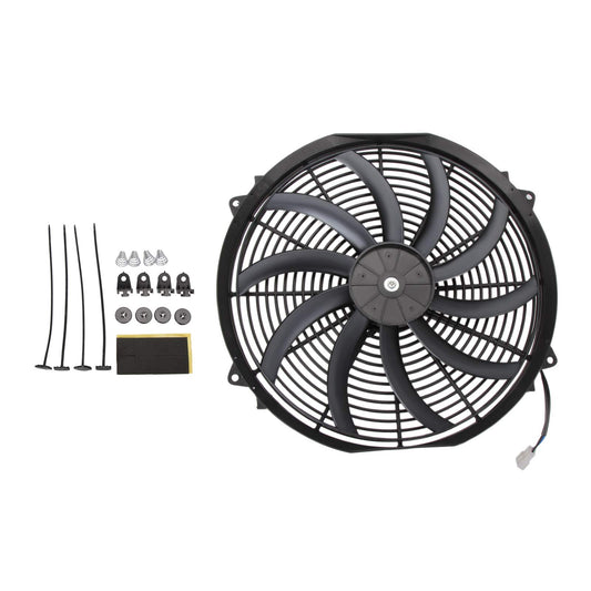Madlife Garage Universal 16" 120W Fan Cooler Radiator Fan Cooling Fan with Mounting Kit