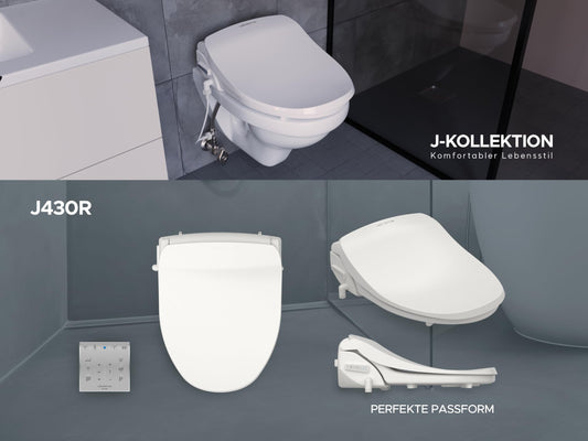 LEEVENTUS - J430R - Long Version - New Model! - Special Offer - With Remote Control - bidet high-quality shower toilet attachment Made in Korea Intimate care electric bidet shower toilet Japan bidet toilet
