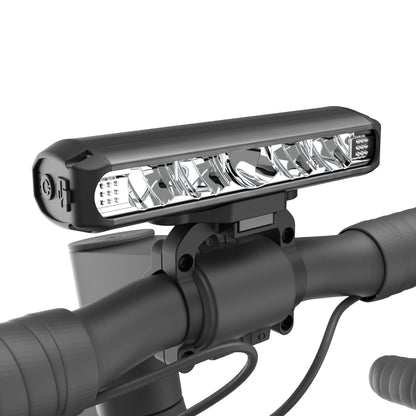 UPPEL front bike light with USB C charging port 2600 Lumens 5 LEDs 4 light modes 8000mAh easy installation Best aluminum front bike light
