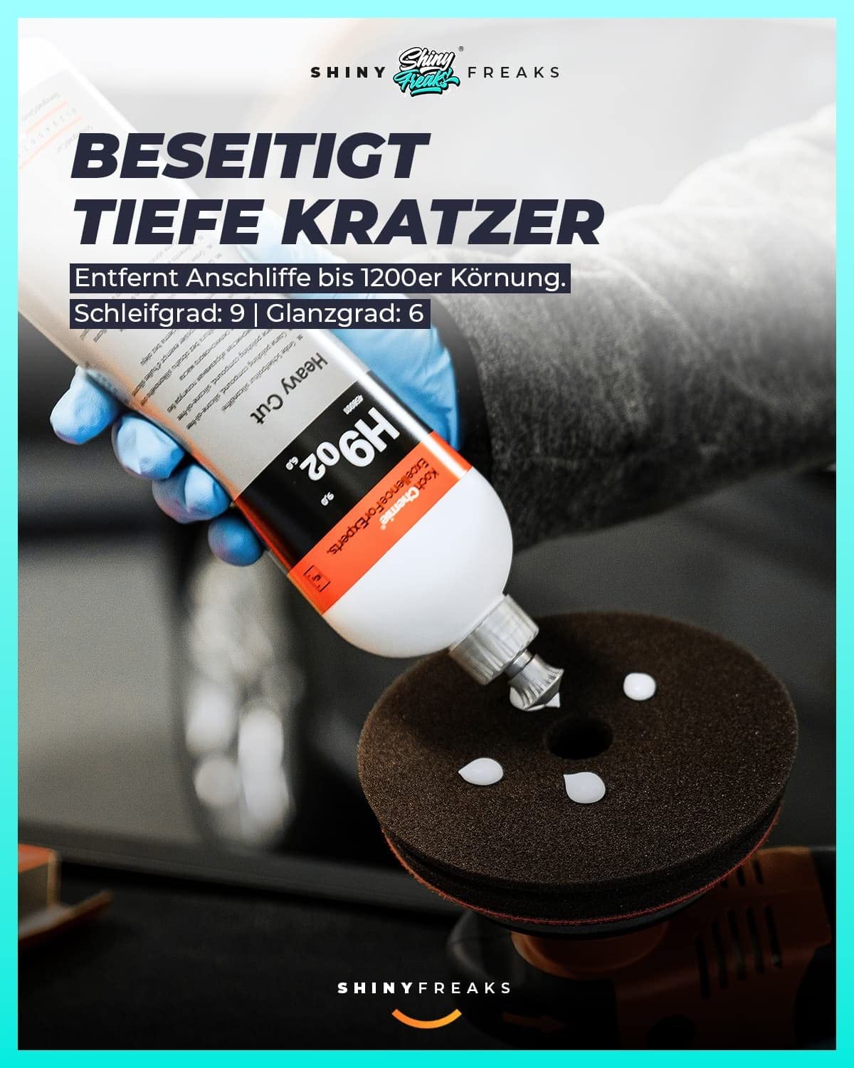 Polishing set: Koch Chemie Polishing Set + ZviZZer Thermo polishing pads + Dr. Wack paint sealant + accessories - Car polish | 21 pieces