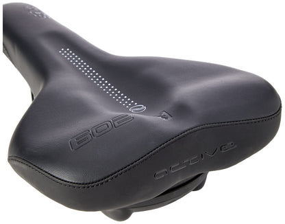 SQlab Unisex - Adult 602 Ergolux Active 2.0 Bicycle Saddle, Black, 14 cm
