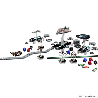 Fantasy Flight Games, Star Wars Armada: Galactic Republic Fleet Expansion Pack for 2 players, ages 14+, with 120 minutes playing time.