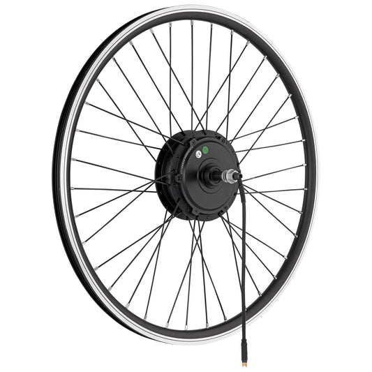 Wind mile | E-bike hub motor rear wheel, laced, black, 26', 48V/250W, e-bike, electric bicycle, pedelec.