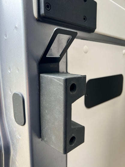 STYYL Slide-Y-Lock is the additional security lock for sliding doors, suitable for the Ducato, Jumper, and Boxer vans.