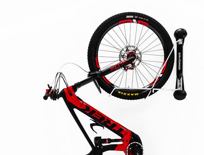 Steadyrack bike wall mount - Mountain Bike Rack - Vertical bike wall mount for storage solution in your home, garage, or bike park.
