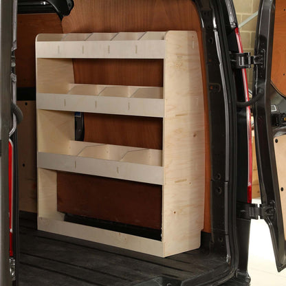 VANIFY - Compatible with Volkswagen Transporter T5 T6 L1 2003+ vehicle fittings, vehicle shelves, passenger side shelf.