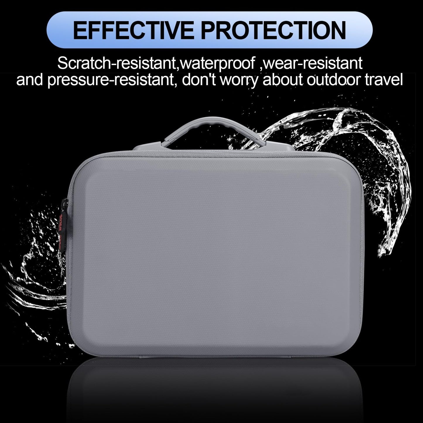 Uvafly Neo carrying case, portable storage bag, portable PU travel bag for DJI Neo Fly More Combo drone and RC-N3 remote control accessories.