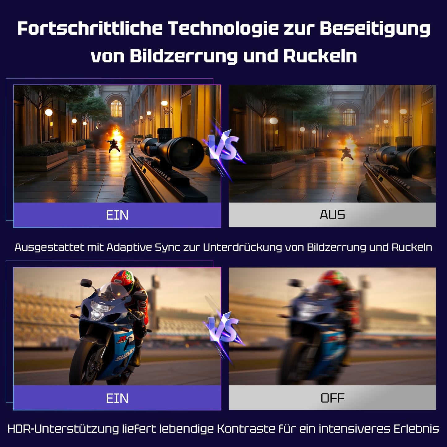 Amzfast Curved Gaming Monitor 27-inch, 240Hz (DP), FHD (1920x1080), sRGB 130%, DCI-P3 98%, VA Panel 1500R, 1ms GtG, Adaptive Sync, Eye-Care, VESA 100x100, HDMI 2.0/DP 1.4 with DP cable - AMZG27C1 Pro