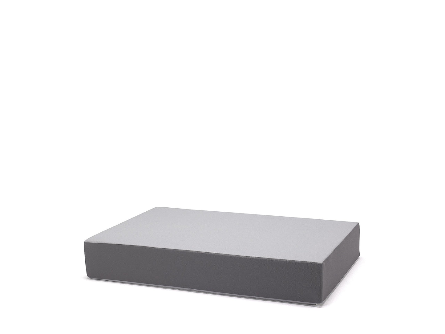 Trampoline jumping mat / jumping pad for kids indoor/outdoor 107x70x17 cm & 97x70x17 cm (gray/gray, 70 cm, 127 cm, 17 cm, 107.00 cm, 70 cm)