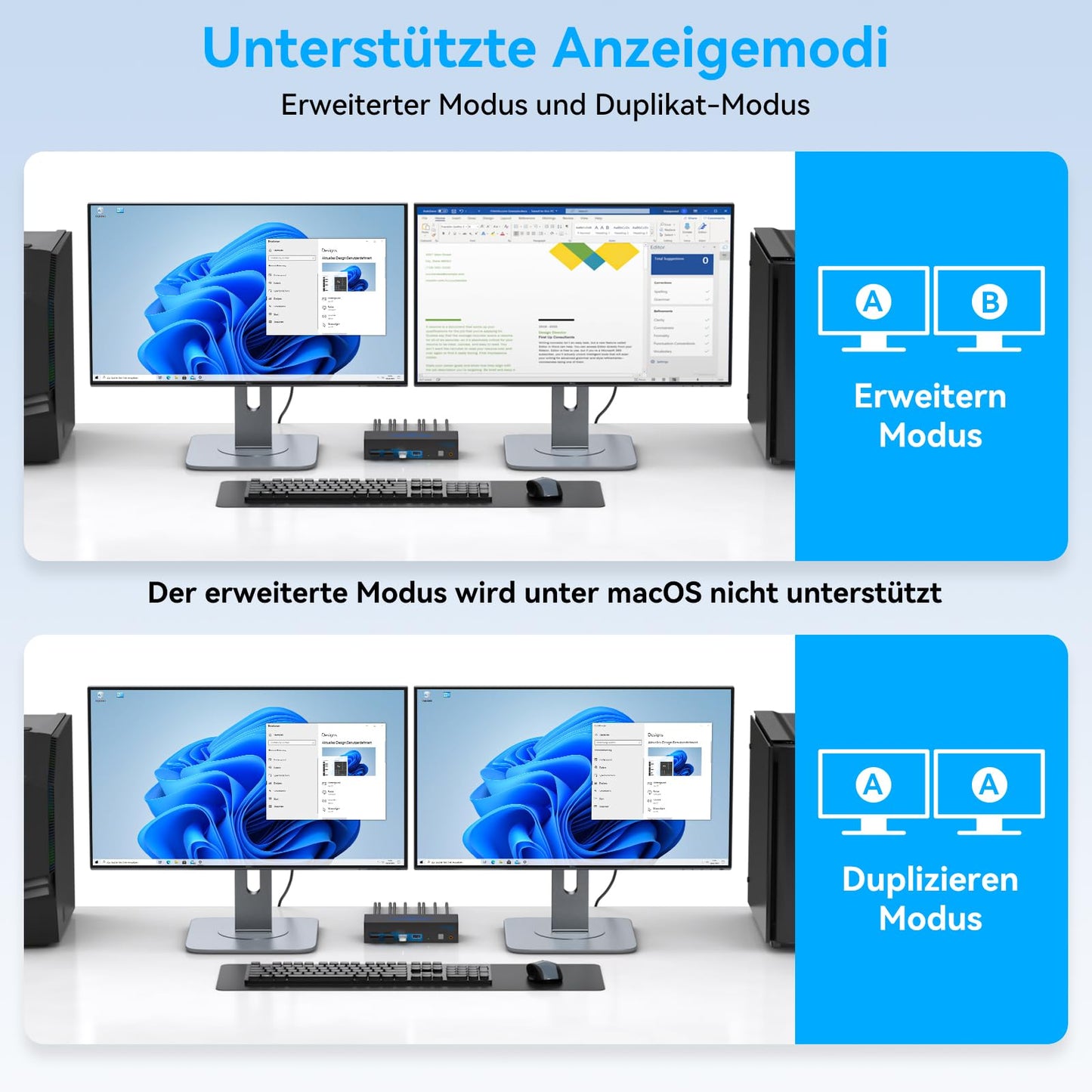 CMSTEDCD 8K60Hz DisplayPort KVM Switch allows you to control 2 PCs with 2 monitors and 4 USB 3.0 ports. Supports 4K@120Hz, dual computer compatibility with Windows and Linux. Includes desktop controller.
