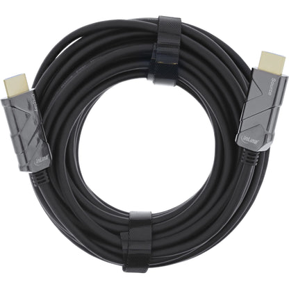 InLine® HDMI AOC Cable, Ultra High Speed HDMI Cable, 8K4K, black, 30m