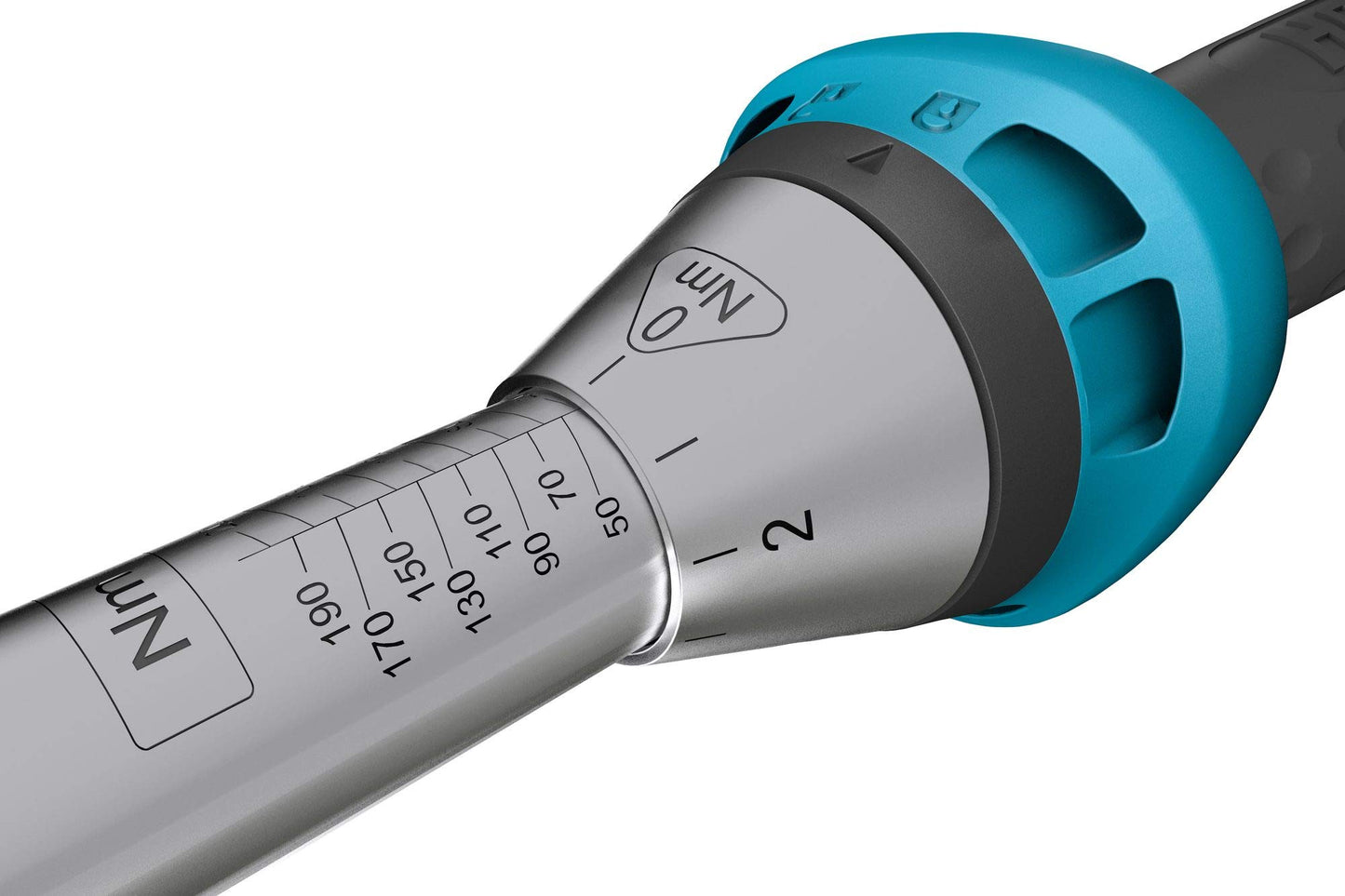 Hazet torque wrench 5121-3CT I Drive: Square 12.5 mm (1/2 inch), Tolerance: 3%, 32 teeth (operating angle 11.25 degrees) I Reversible ratchet for car and bicycle I 421 mm