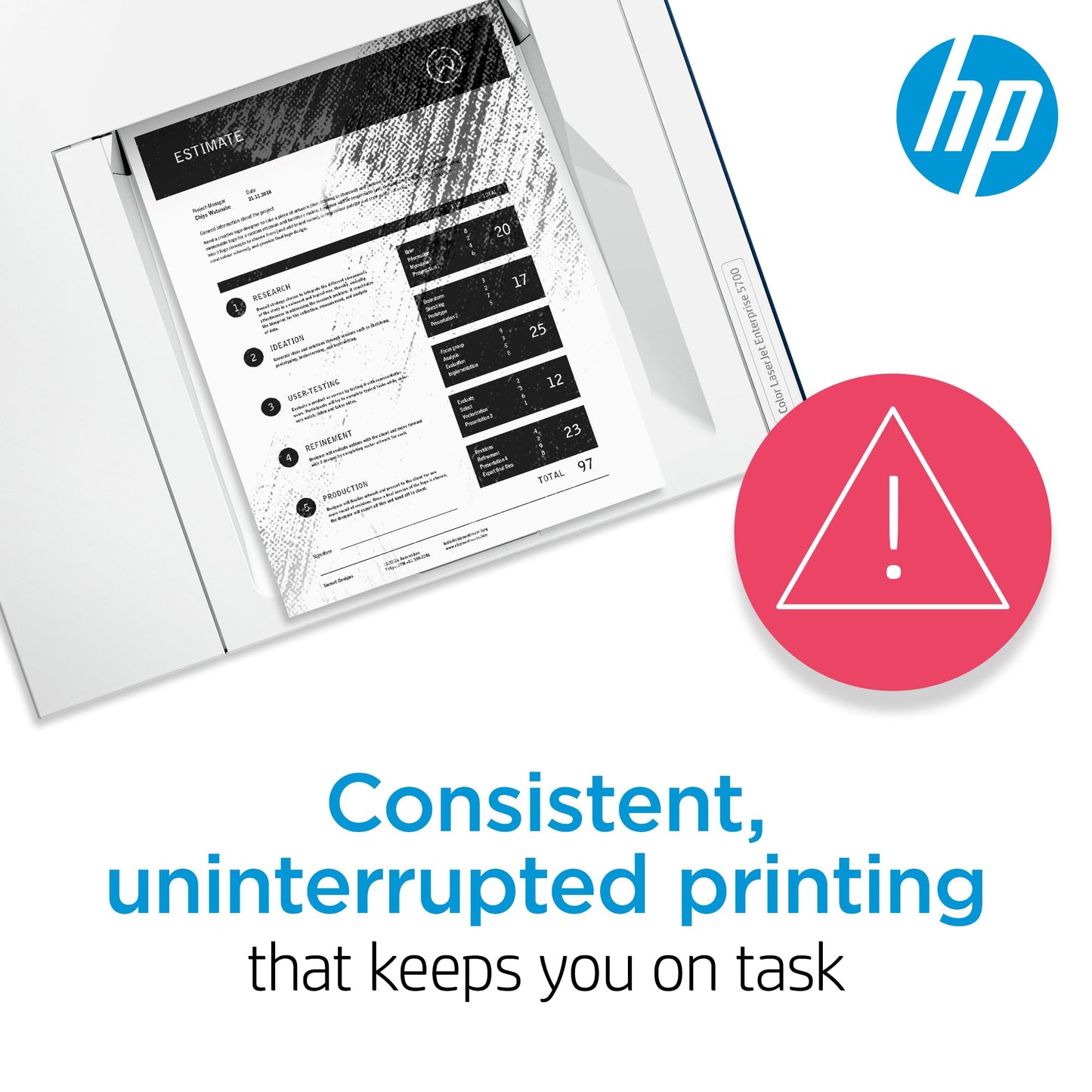 HP 646X (CE264X) Black Original High Yield Toner for HP Color Laserjet Enterprise CM4540, XXL