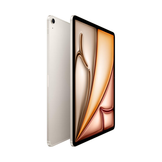 Apple iPad Air 13" with M3 chip: Apple Intelligence, Liquid Retina Display, 1TB, 12MP front/rear camera, Wi-Fi 6E + 5G cellular, Touch ID, all-day battery – Polar star