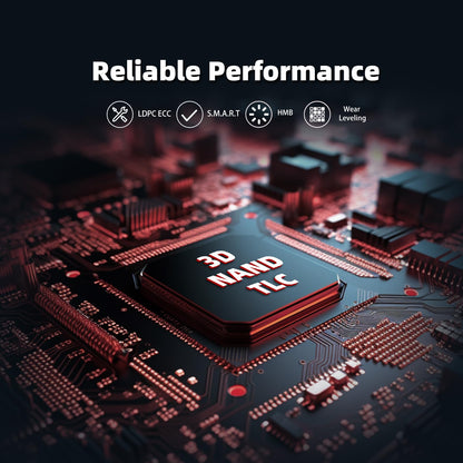 KingSpec NX-2280 512GB SSD NVMe M.2 PCIe 3.0 Gen 3x4 Gaming Solid State Drive, Up to 3500MB/s Read, 3D NAND Flash Internal SSD for Desktop/Laptop