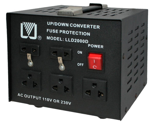 2000W USA Voltage Converter 230/220V to 110V step-down/step-up