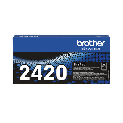 Brother BA77949 TN-2420 Toner Cartridge (for Brother HL-L2310D, HL-L2350DW, HL-L2370DN, HL-L2375DW, DCP-L2510D, DCP-L2530DW, DCP-L2550DN, MFC-L2710DN, MFC-L2710DW, MFC-L2730DW, MFC-L2750DW) black, XL