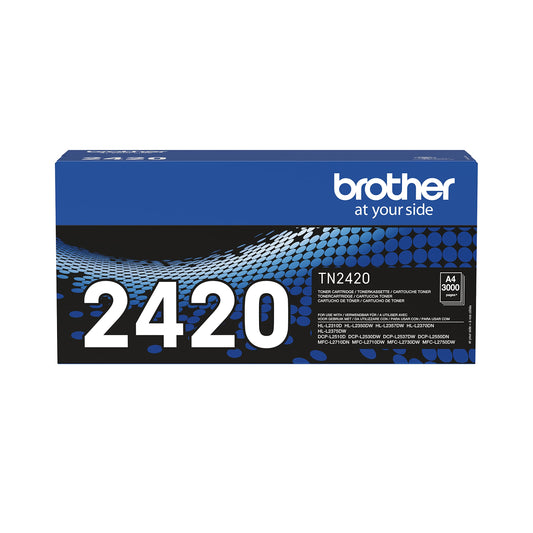 Brother BA77949 TN-2420 Toner Cartridge (for Brother HL-L2310D, HL-L2350DW, HL-L2370DN, HL-L2375DW, DCP-L2510D, DCP-L2530DW, DCP-L2550DN, MFC-L2710DN, MFC-L2710DW, MFC-L2730DW, MFC-L2750DW) black, XL