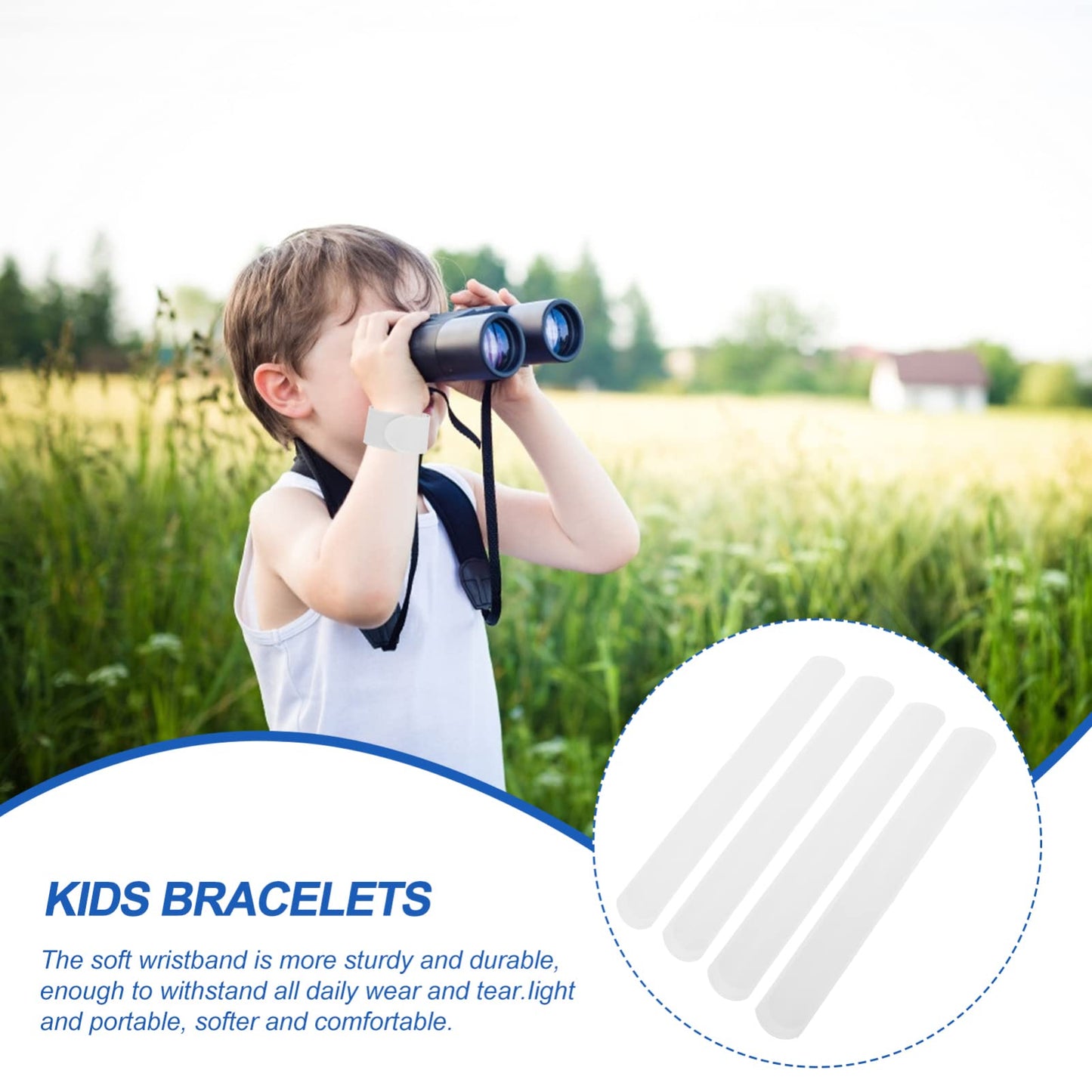 TOYANDONA 100pcs Slap Bracelets Painting for Girls Creative White Party Bracelets for Birthday Parties and Craft Activities