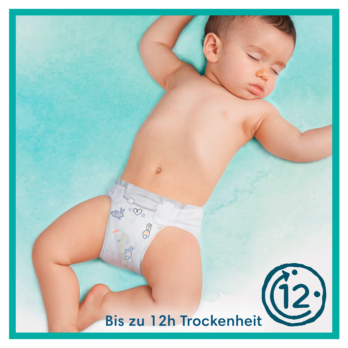 Pampers Baby Diapers Size 2 (4-8 kg) Harmony, HALF-MONTH BOX, Gentle Skin Protection And Plant-Based Ingredients, 240 Pieces