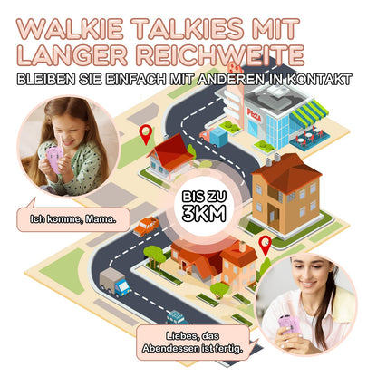 Toys for 3-12 year old boys and girls, Bakoherp walkie talkies for kids rechargeable with 8 channels, children's walkie talkie rechargeable with VOX function & keypad lock for adventures, camping, hiking.
