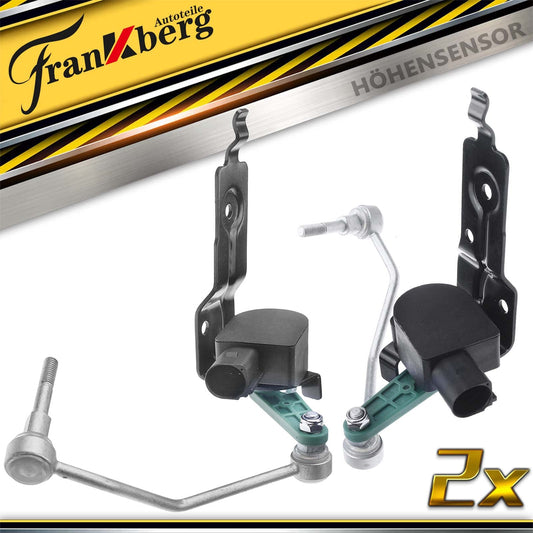 2x Level Sensor Air Suspension Front Left Right for A6 Avant Allroad 4F2, C6 4F5, C6 4FH, C6 2.0L 2.4L 2.7L 2.8L 3.0L 3.2L 4.2L 2005-2011 4F0941285B