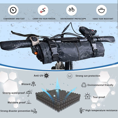 KEKAFU Scooter Bag, 1680D Oxford Full Cover, Foldable design, Fits 4Pro, Ninebot Max G30D, Tear-resistant.