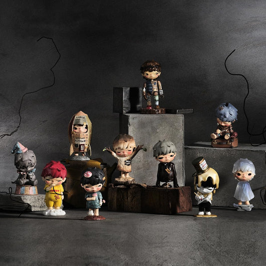 POP MART HIRONO Reshape Figurine 9PC Pop Figures Random Figures Action Figures Collectible Figures and Collector Art Toys Toy Figures Gift