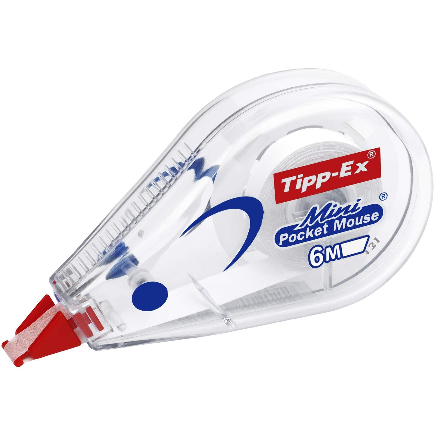 Tipp-Ex Mini Pocket Mouse Correction Tape, 10 rollers in convenient display box, 6m x 5mm, perfect for home office or desk, bulk pack & Tesafilm 8X TRANSPARENT 10M x 19MM.