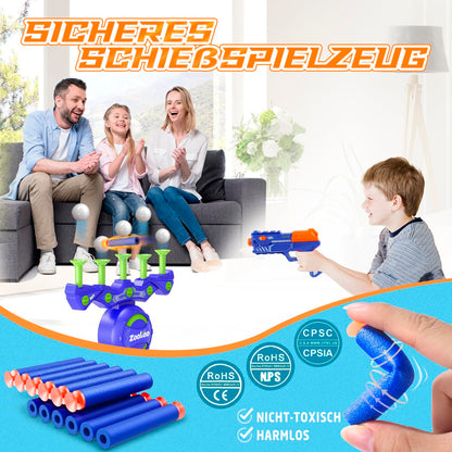 Zookao Hover Toy Gun for Nerf Gun Target, For 6 7 8 9 10 11 12 Year Old Boy Christmas Birthday Gifts - Indoor & Outdoor Games for Kids
