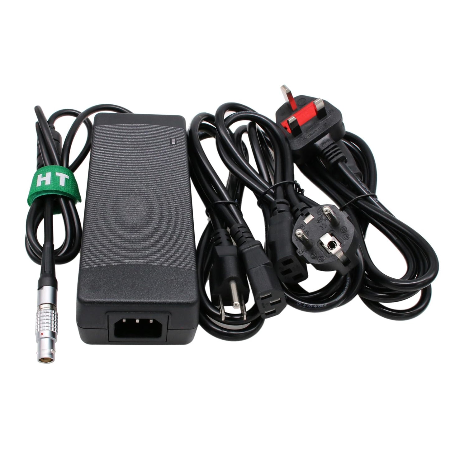 HangTon AC DC Power Supply Adapter 16V 10A for RED V-Raptor Komodo-X Epic Scarlet DSMC2 Gemini MONSTRO Helium Camera 6 Pin Female