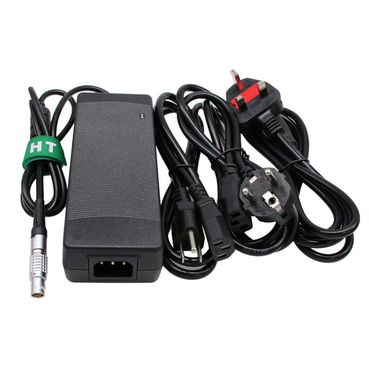 HangTon AC DC Power Supply Adapter 16V 10A for RED V-Raptor Komodo-X Epic Scarlet DSMC2 Gemini MONSTRO Helium Camera 6 Pin Female