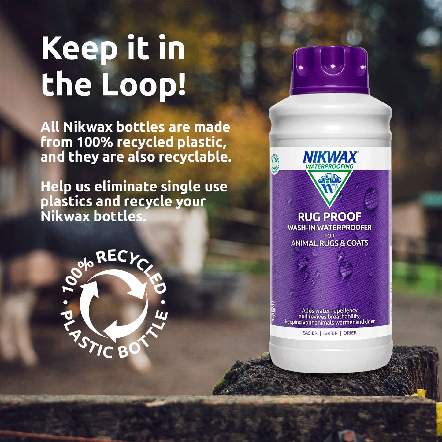 Nikwax Rug Proof Wash-In Blanket Proofer - 5 liters